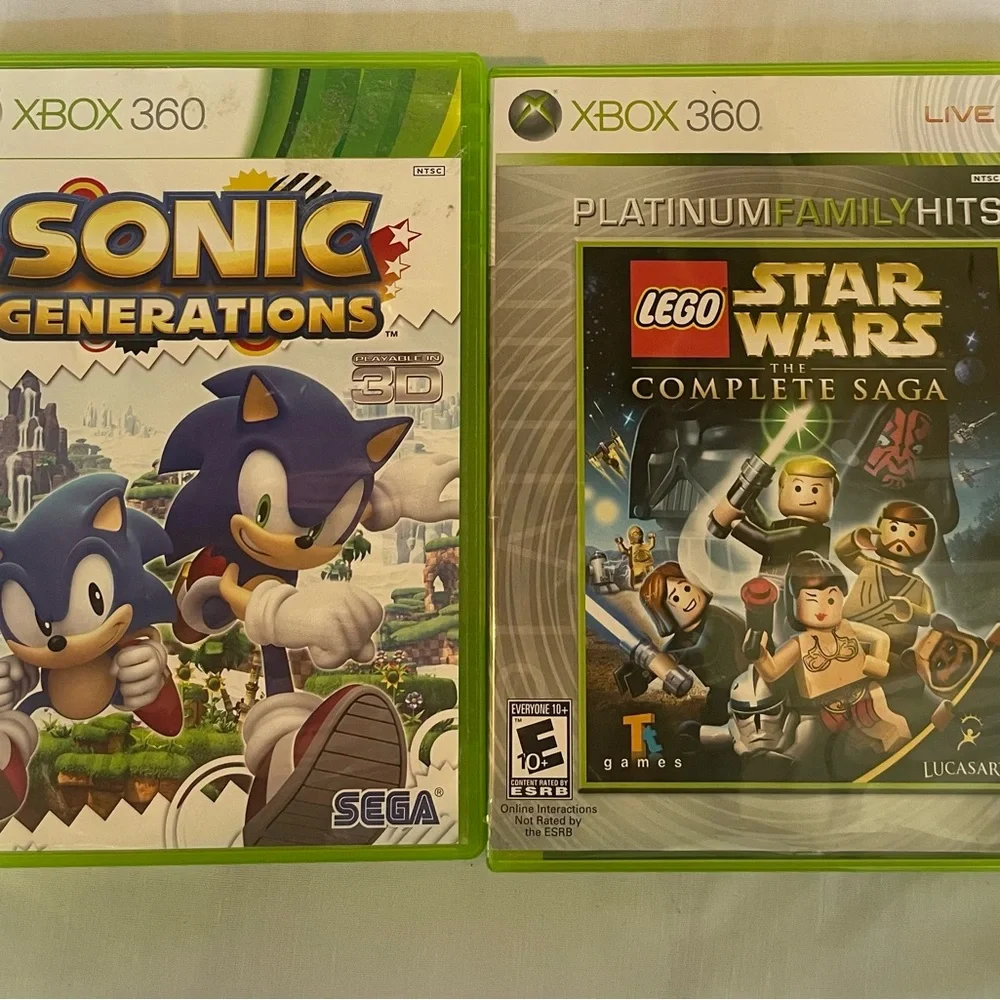 Sonic Generations & LEGO Star Wars: The Complete Saga Bundle